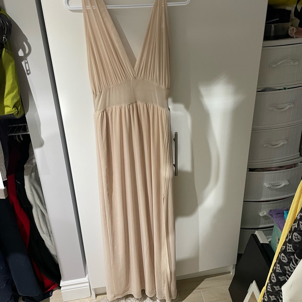 Beige dress